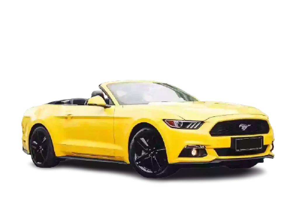 Ford Mustang Cabriolet Yellow - BaliPremium Trip