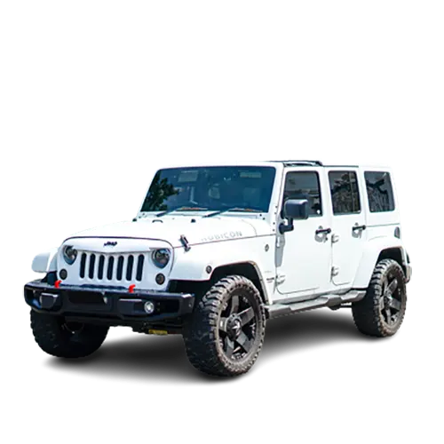 Jeep Wrangler Rubicon White - BaliPremium Trip