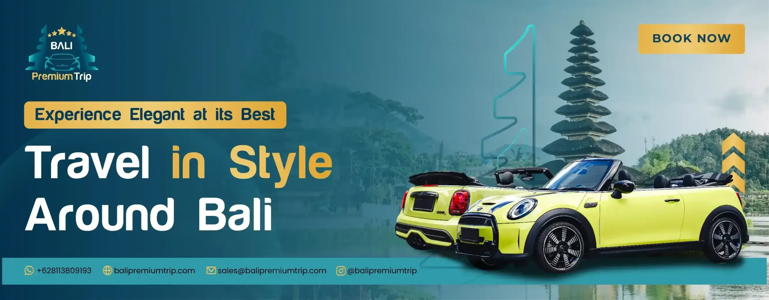 Banner Mini Cooper | Bali Premium Trip