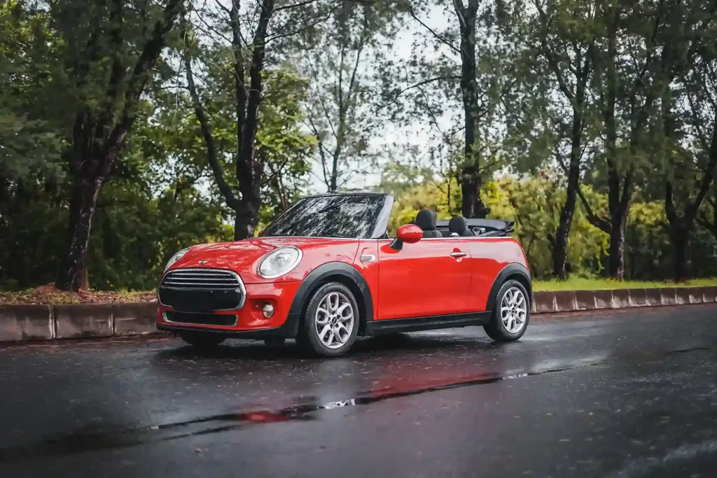 Mini Cooper Cabrio Red