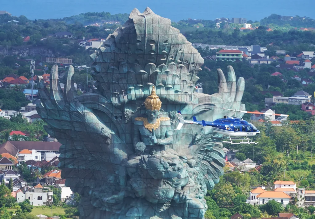 Heli Transfer Garuda Wisnu Kencana | Heli Transfer in Bali | Bali Premium Trip