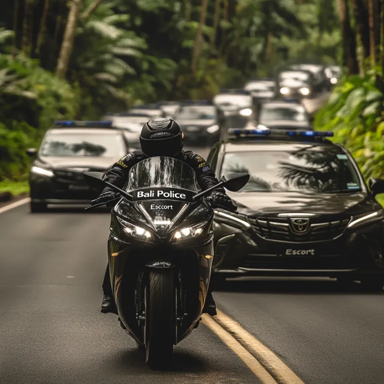 Bali Police Escort | Police Escort Bali | Bali Premium Trip