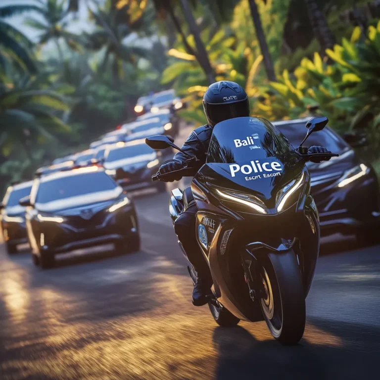 Bali Police Escort | Police Escort Bali | Bali Premium Trip