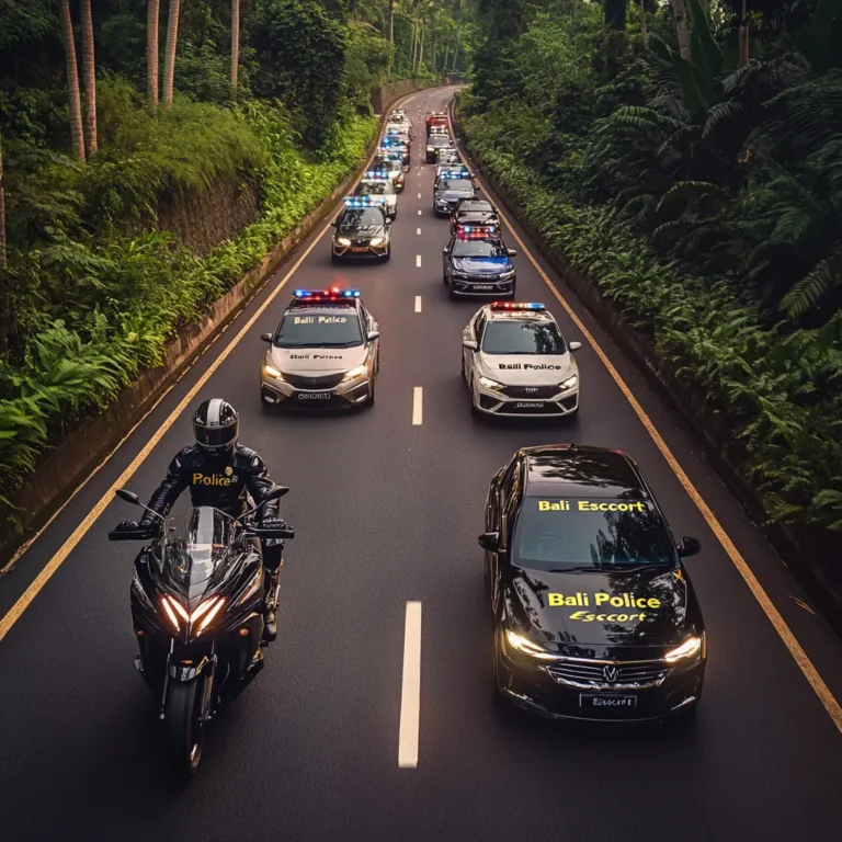 Bali Police Escort | Police Escort Bali | Bali Premium Trip