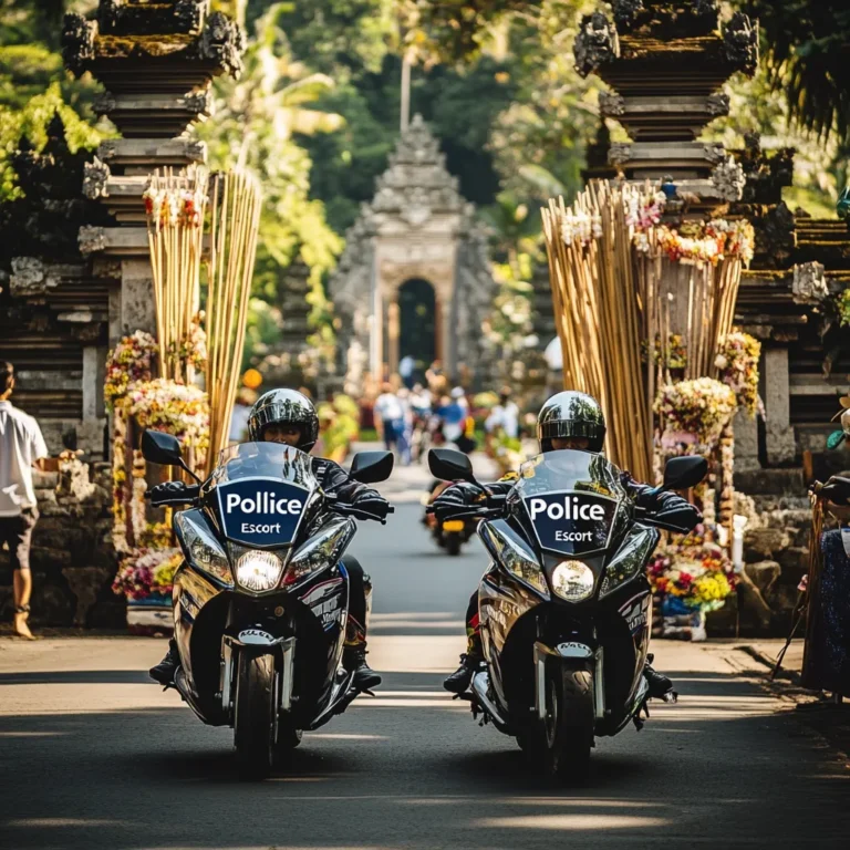 Bali Police Escort | Police Escort Bali | Bali Premium Trip