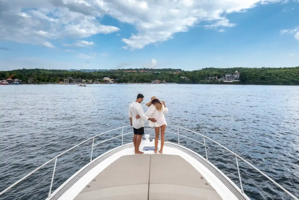 Front Deck on Mira Azimut | Luxury Boat Trip | Bali Premium Trip