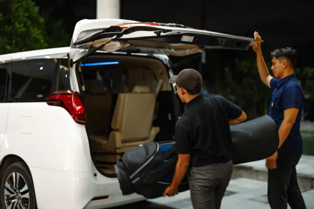 Bali International Golf | Bag Drop Area | Driving Range in Bali with Bali Premium Trip | Alphard Rent Car