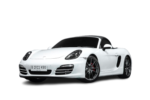Porsche Boxster 718 White
