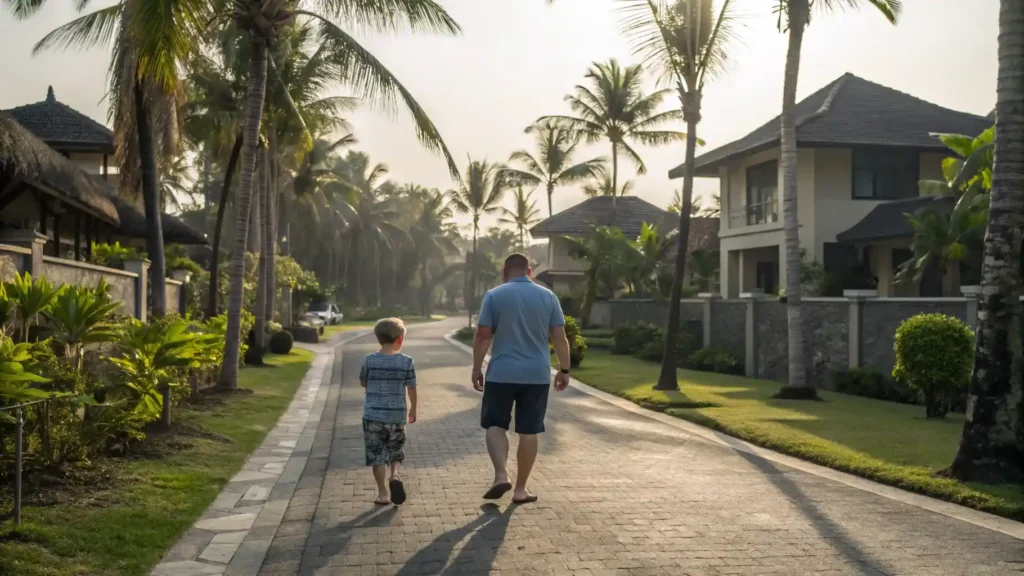 Family Walking | Relocate Services | Bali Premium Trip
