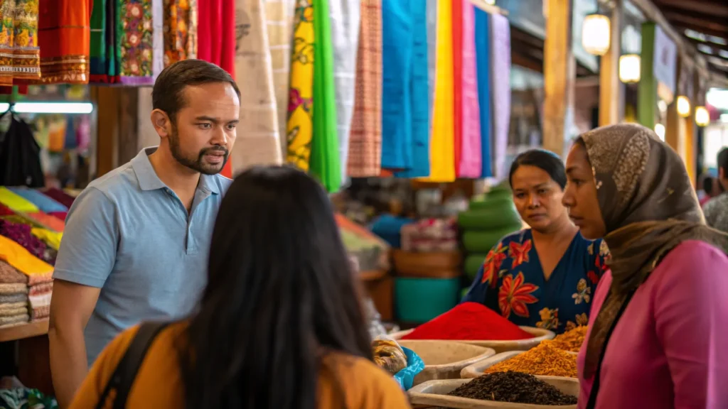 Translator in Art Market | Translator Service | Bali Premium Trip