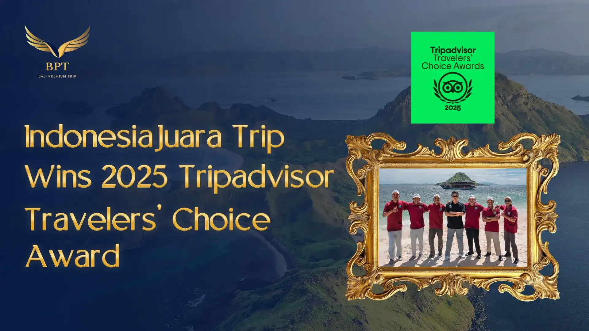 IndonesiaJuara Trip Wins Tripadvisor Travelers’ Choice Award 2025, a Testament to the Consistency of Indonesian Tourism Quality