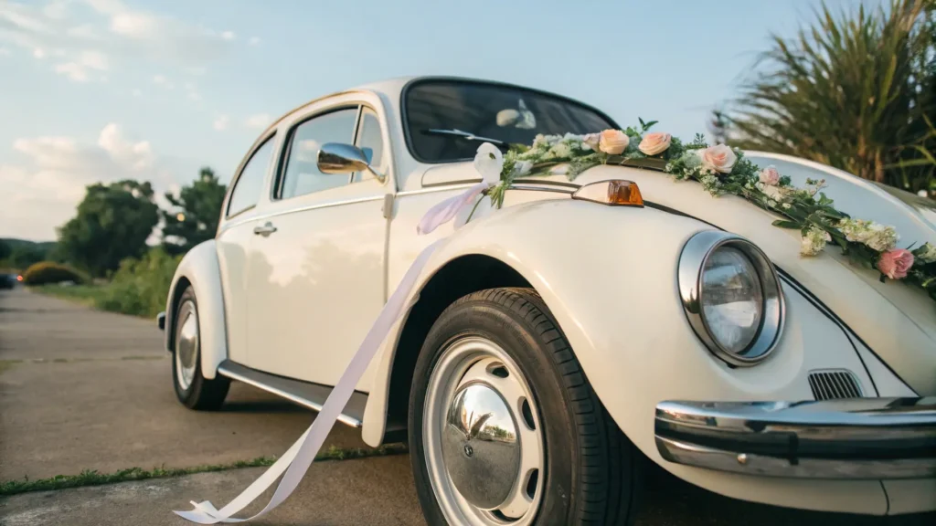 VW Battle Classic Wedding Car Bali | Bali Premium Trip