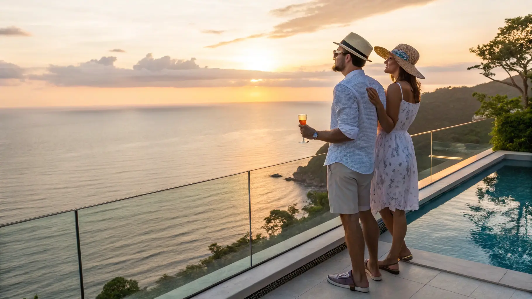 Private sunset cruise with champagne | Luxury Couple Gateway | Bali Premium Trip