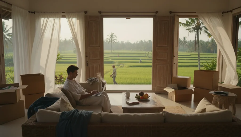 moving from Dubai to bali premium trip