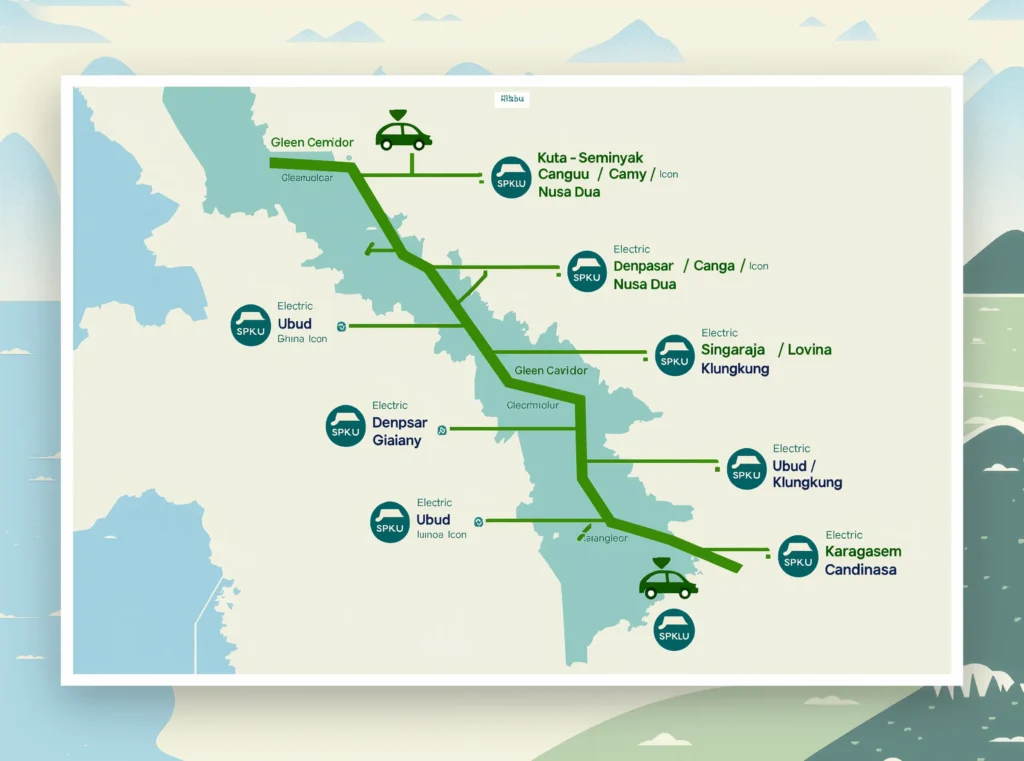 List of Electric Vehicle Charging Locations in Bali