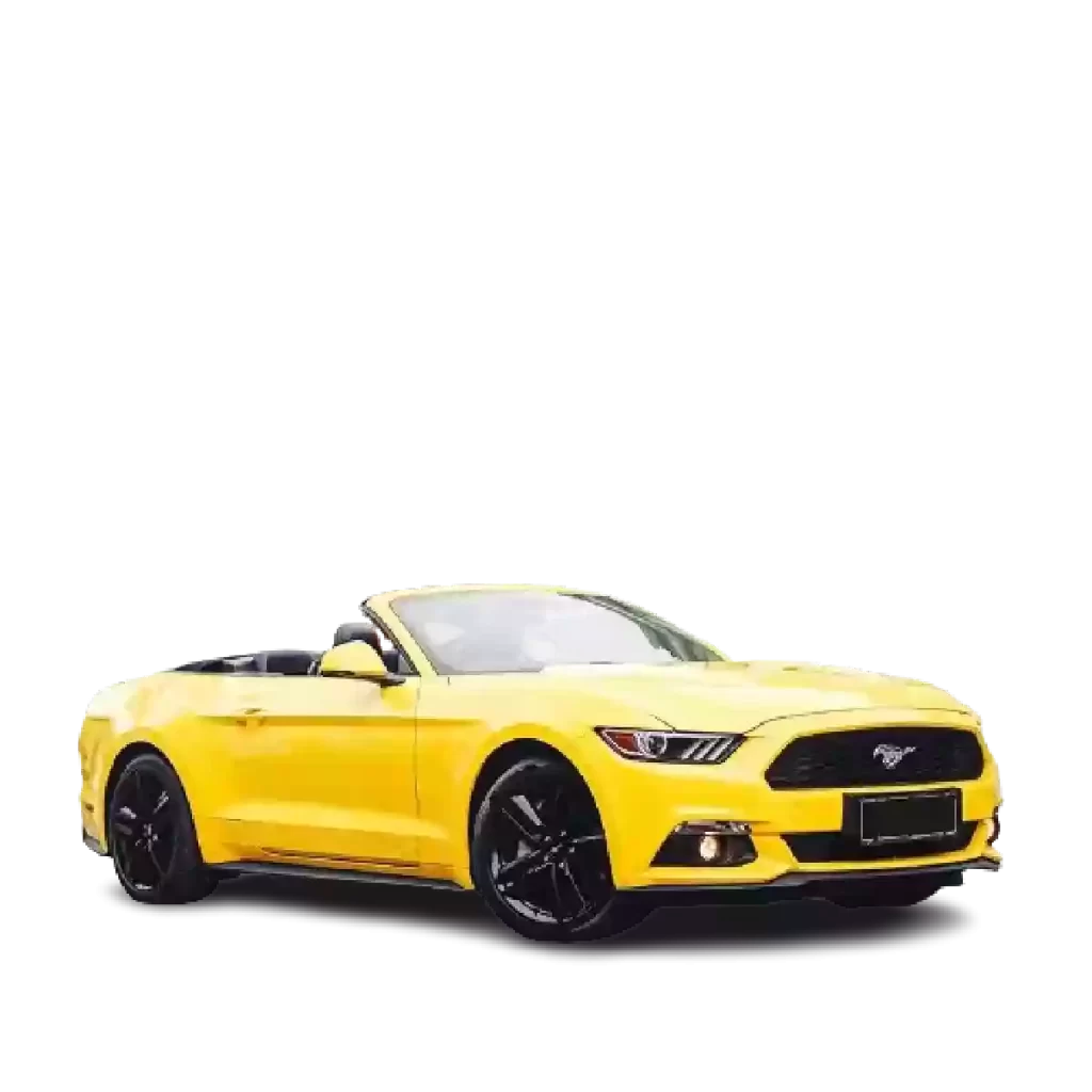 Ford Mustang Cabriolet Yellow - BaliPremium Trip