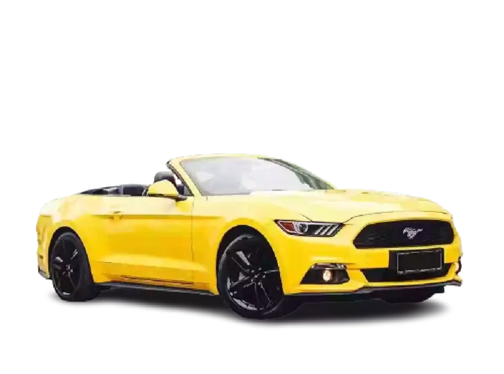 Ford Mustang Cabriolet Yellow - BaliPremium Trip