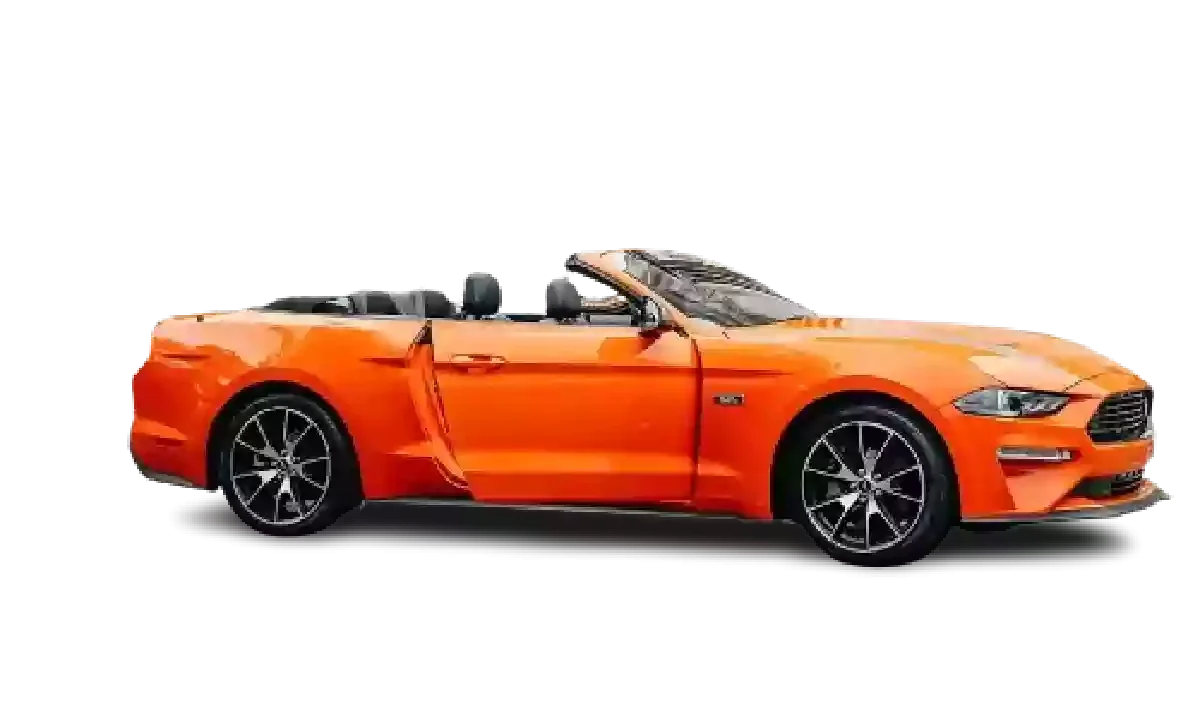 Ford Mustang 22 Cabriolet Orange - BaliPremium Trip