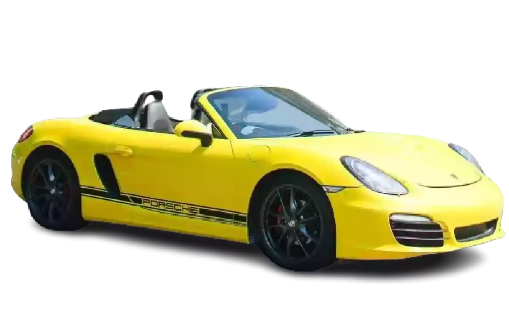 Porsche Boxster Yellow - BaliPremium trip