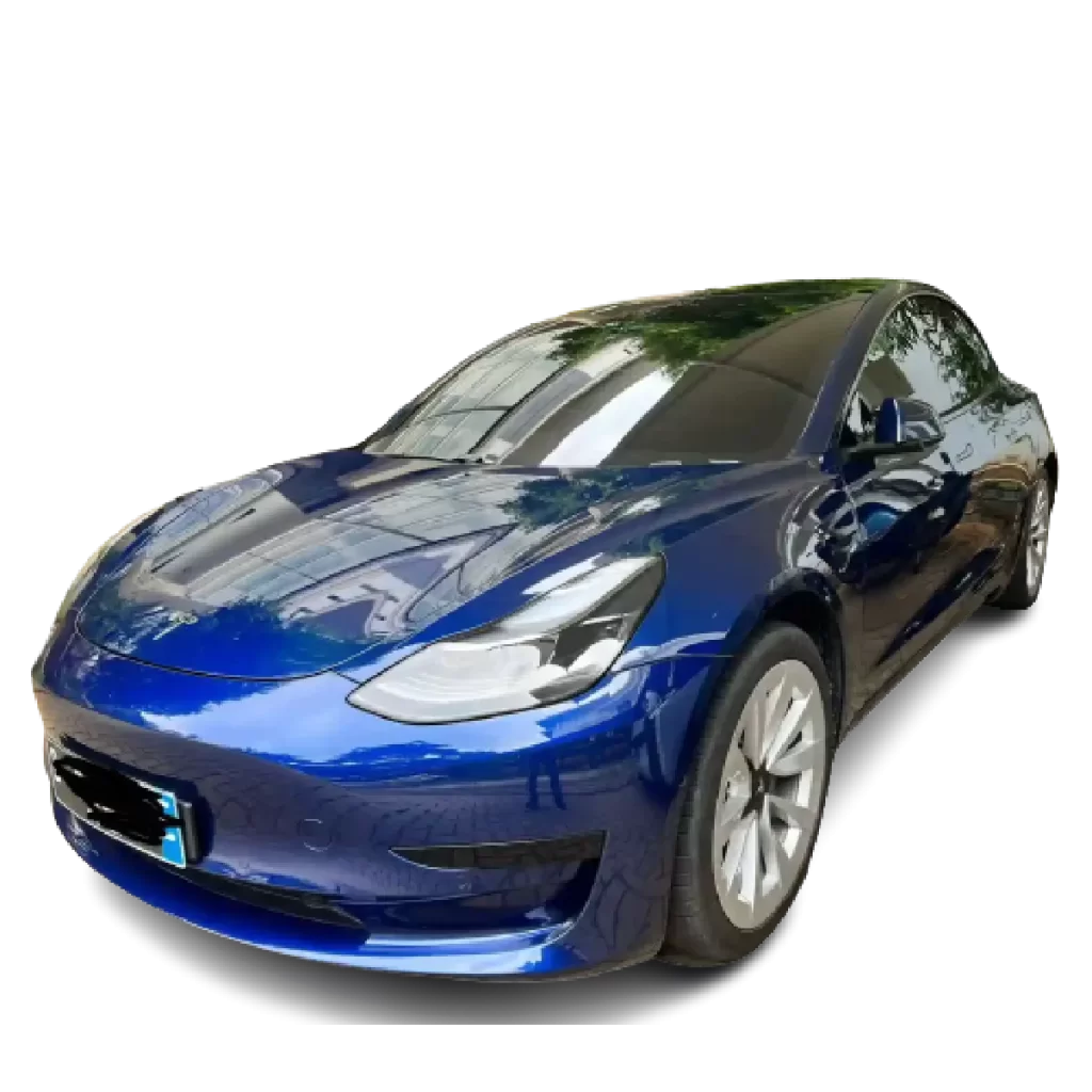 Tesla Model 3 Abyss Blue - BaliPremium Trip