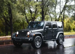 Black Jeep Wrangler