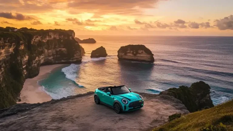 Mini Cooper di Nusa Penida | Bali Premium Trip