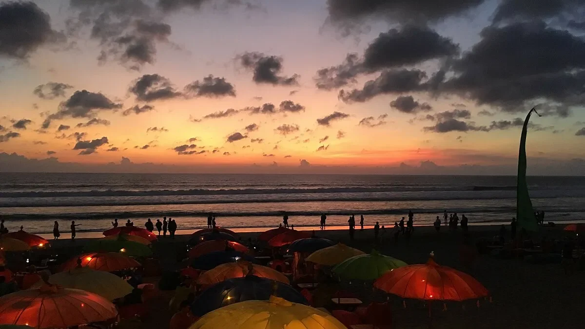 Sunset di Pantai Seminyak