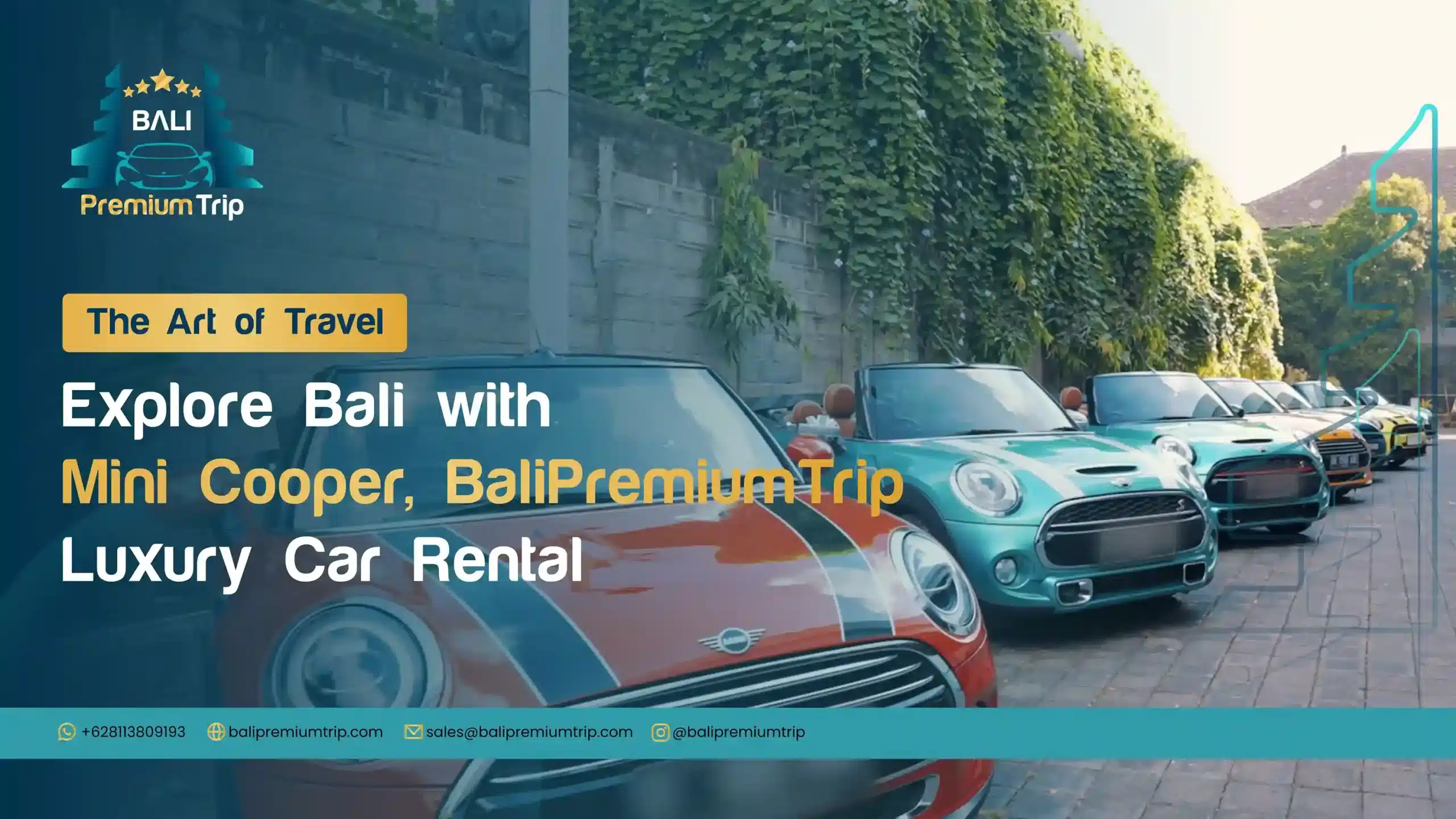 Explore Bali with Mini Cooper by BaliPremium Trip