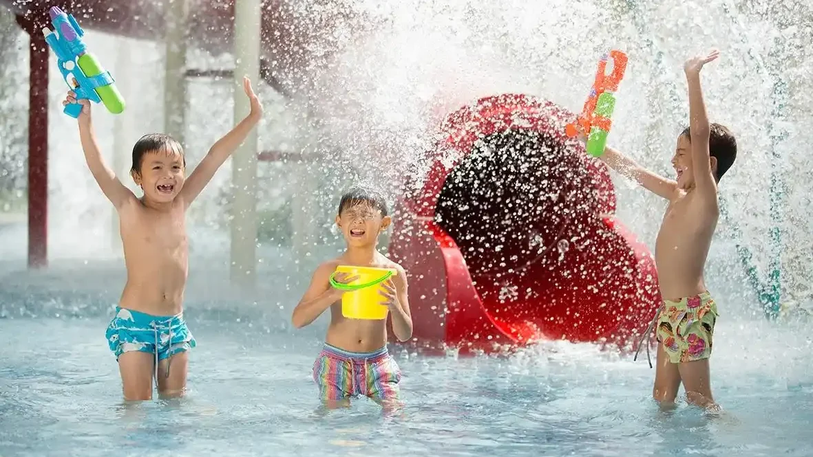 Miniapolis Jungle Waterplay at Bali Zoo