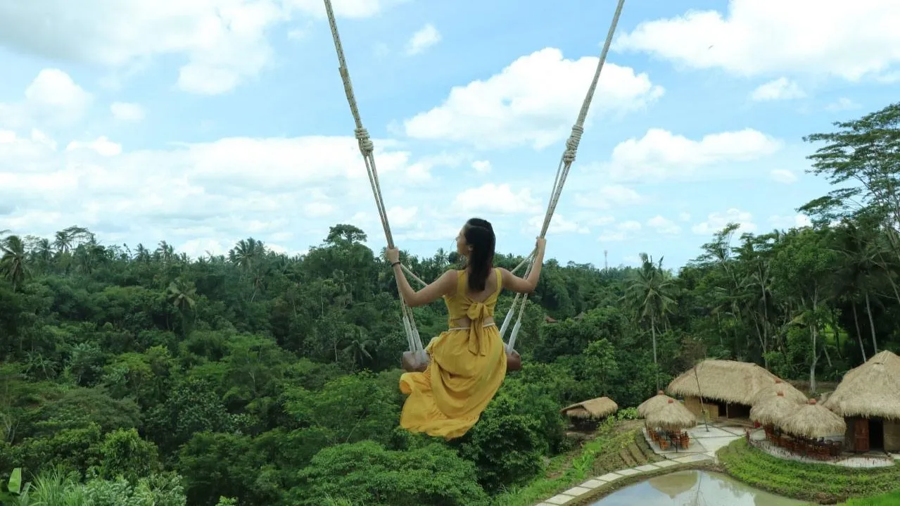 Tempat Wisata di Ubud | Aloha Ubud Swing Bali