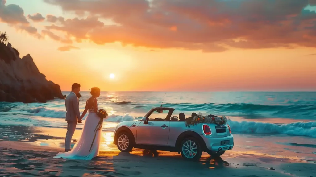 Mini Cooper for Wedding