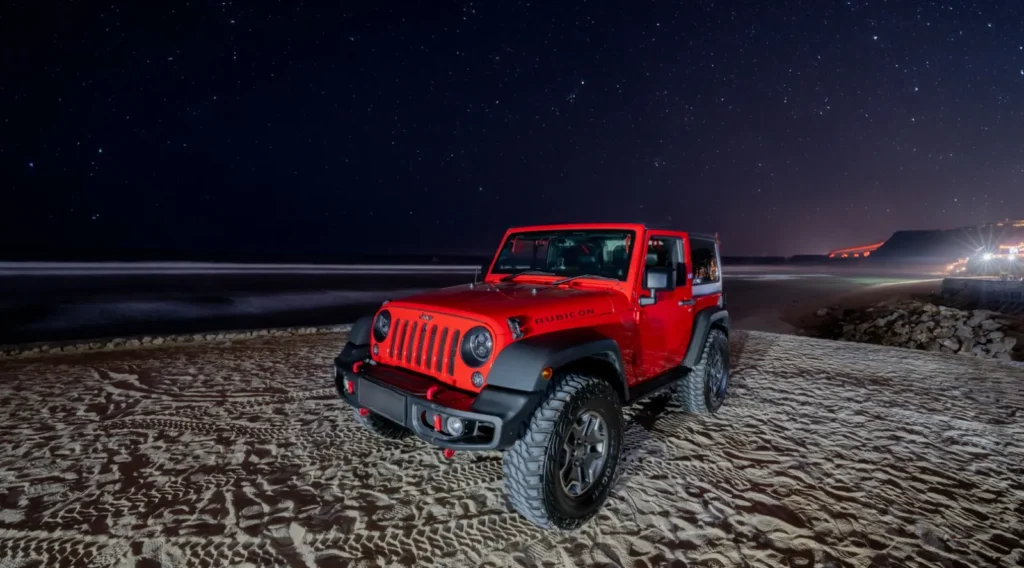 Sewa Mobil Jeep Rubicon Wrangler Red | Jeep & SUV | Bali Premium Trip