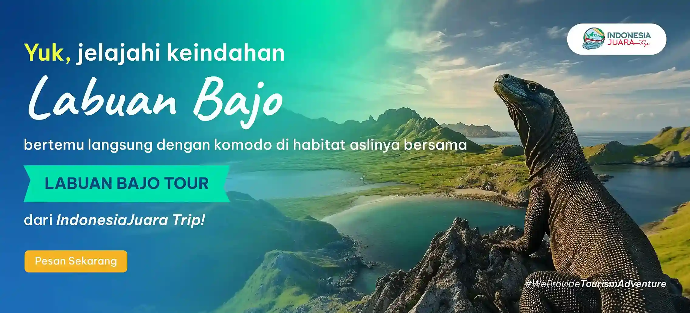 Banner Labuan Bajo Tour | IndonesiaJuara Trip