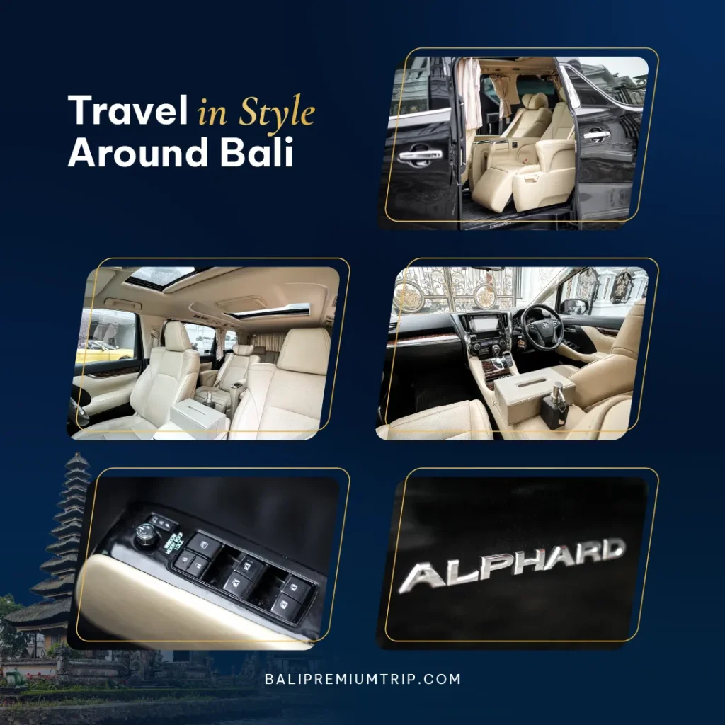 Infografis Alphard | Bali Premium Trip