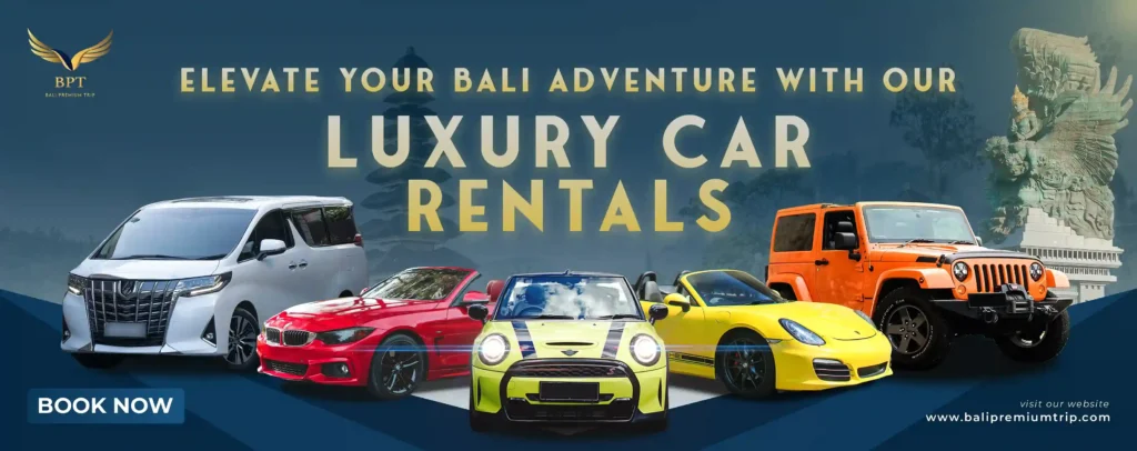 Banner Sewa Mobil Mewah di Bali | Bali Premium Trip