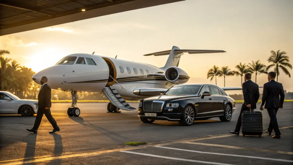 Terminal Jet Pribadi & Helipad | 24/7 Transportasi Aman | Layanan Ekspat | Bali Premium Trip