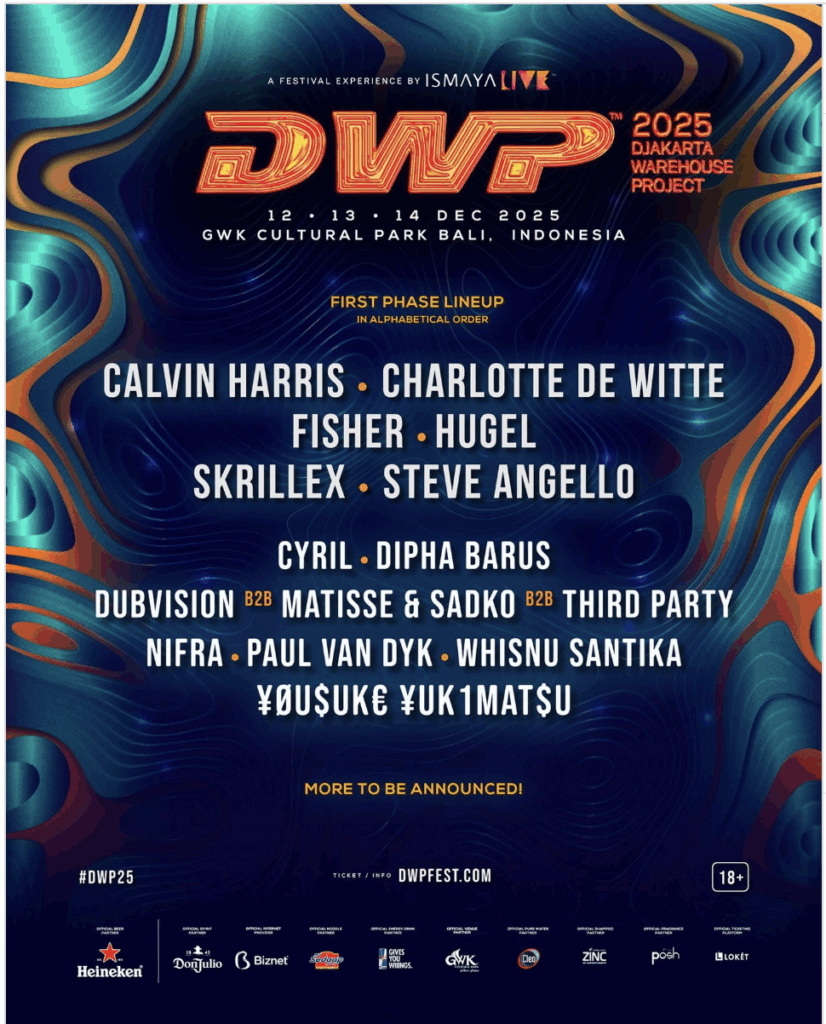 DWP 2025 in Bali (Sumber Instagram Djakarta Warehouse Project)