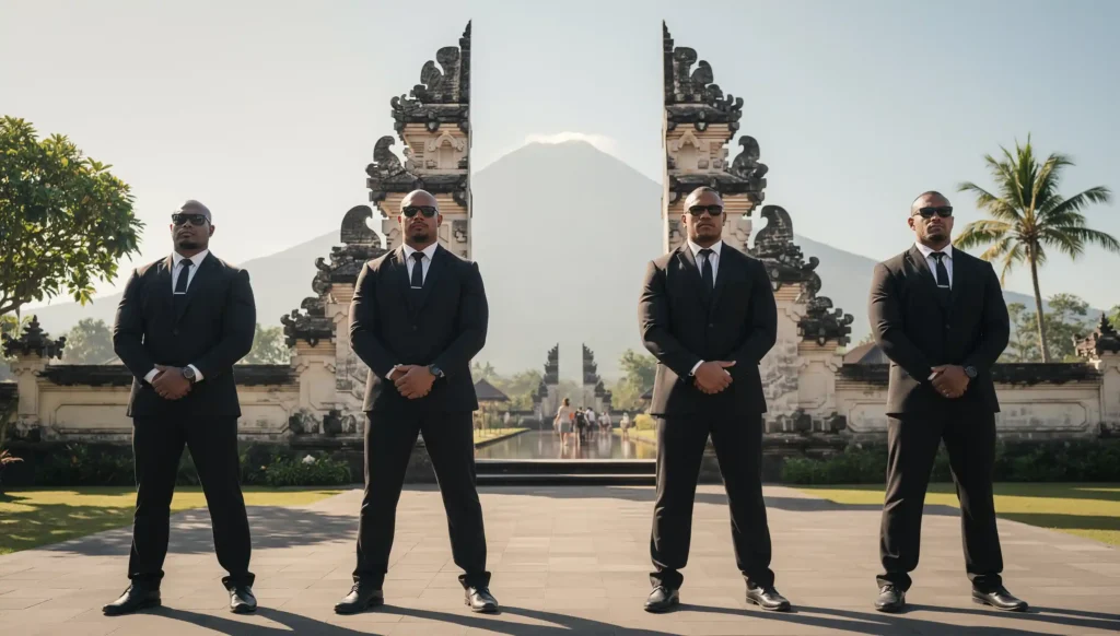 Hero Section | 4 bodyguard BG landmark | Halfbody | Private Security Services